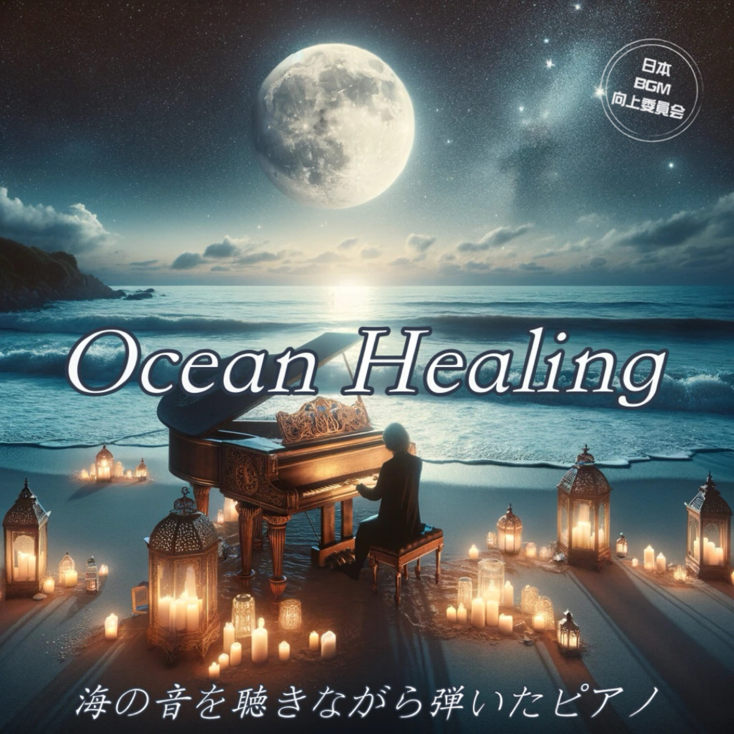 Ocean Healing 海の音を聞きながら弾いたピアノ リラックスのために 夜の作業のために 快眠のための睡眠導入BGM