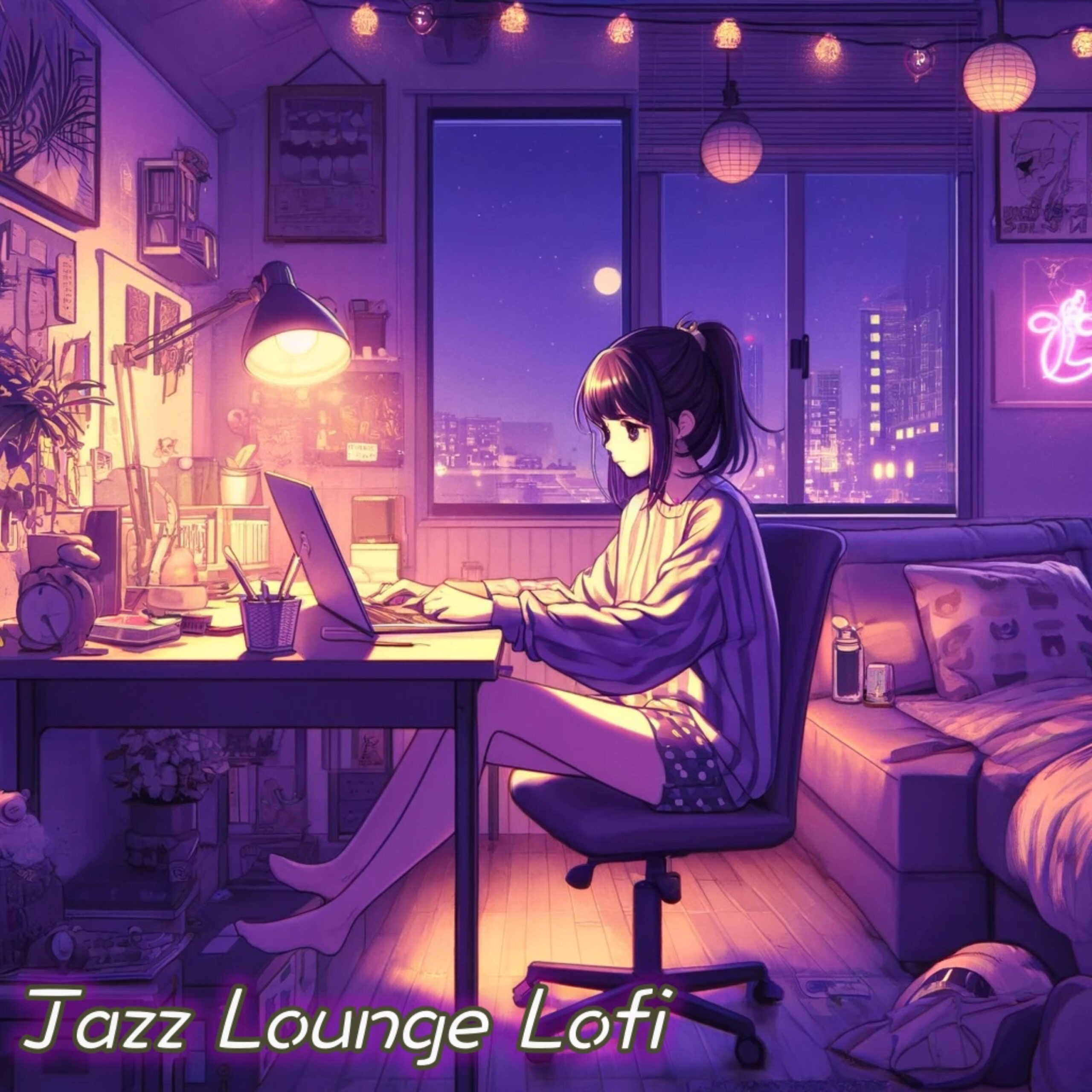Jazz Lounge Lofi JazzピアノとHipHopの融合 チルアウトBGM 夜の作業用 勉強用
