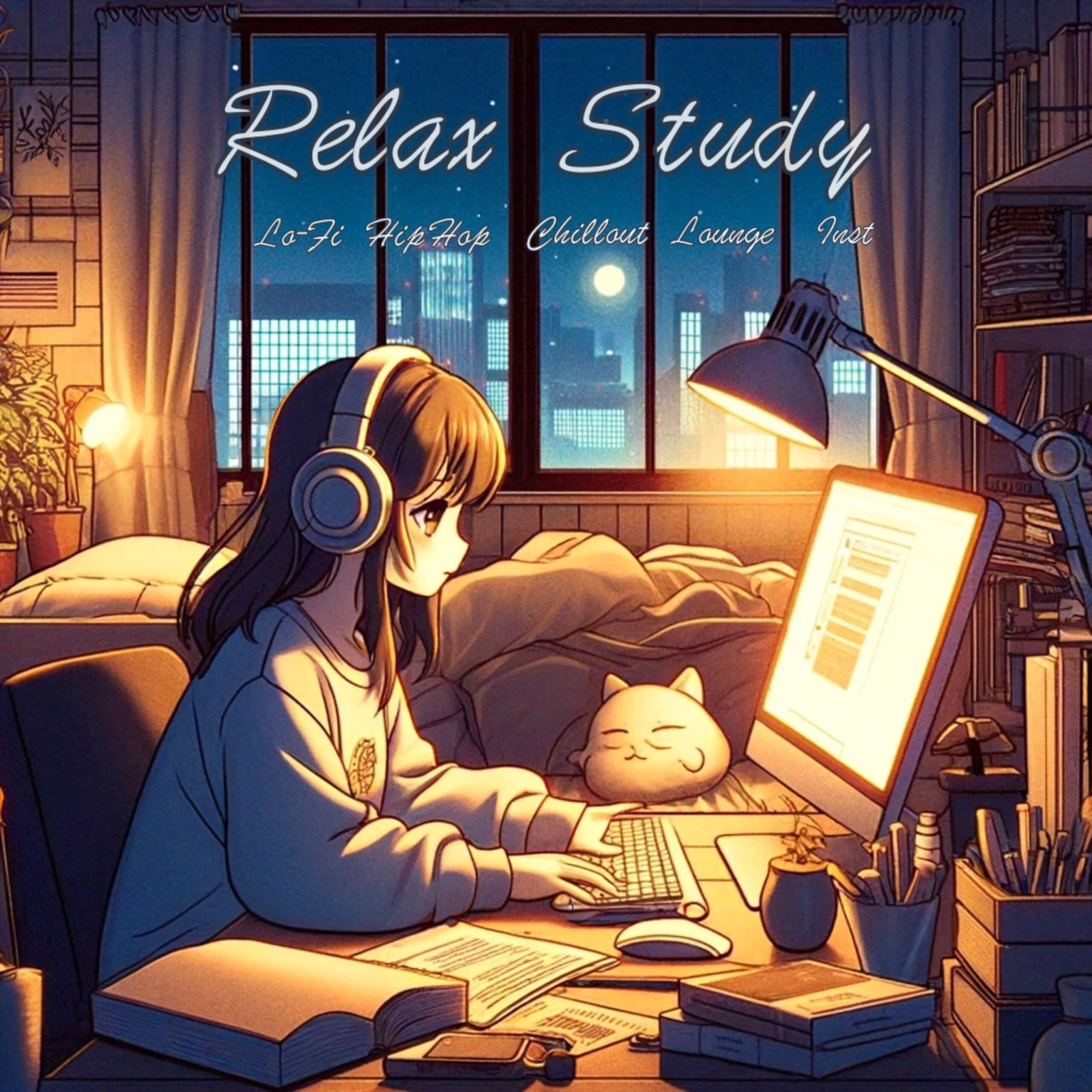 Relax Study Lo-Fi HipHop Chillout Lounge Inst