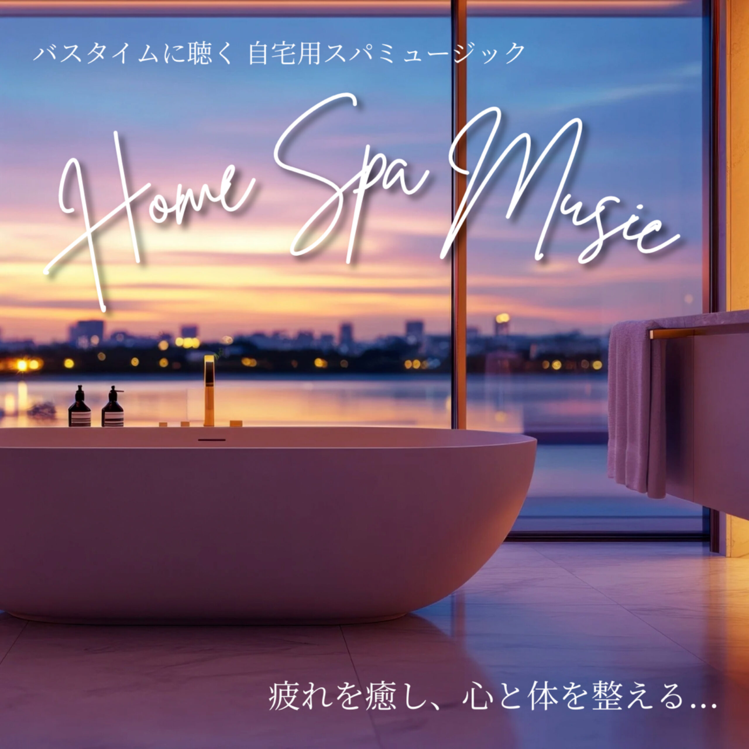 Home Spa Music バスタイムに聴く自宅用スパミュージック 疲れを癒し、心と体を整える...