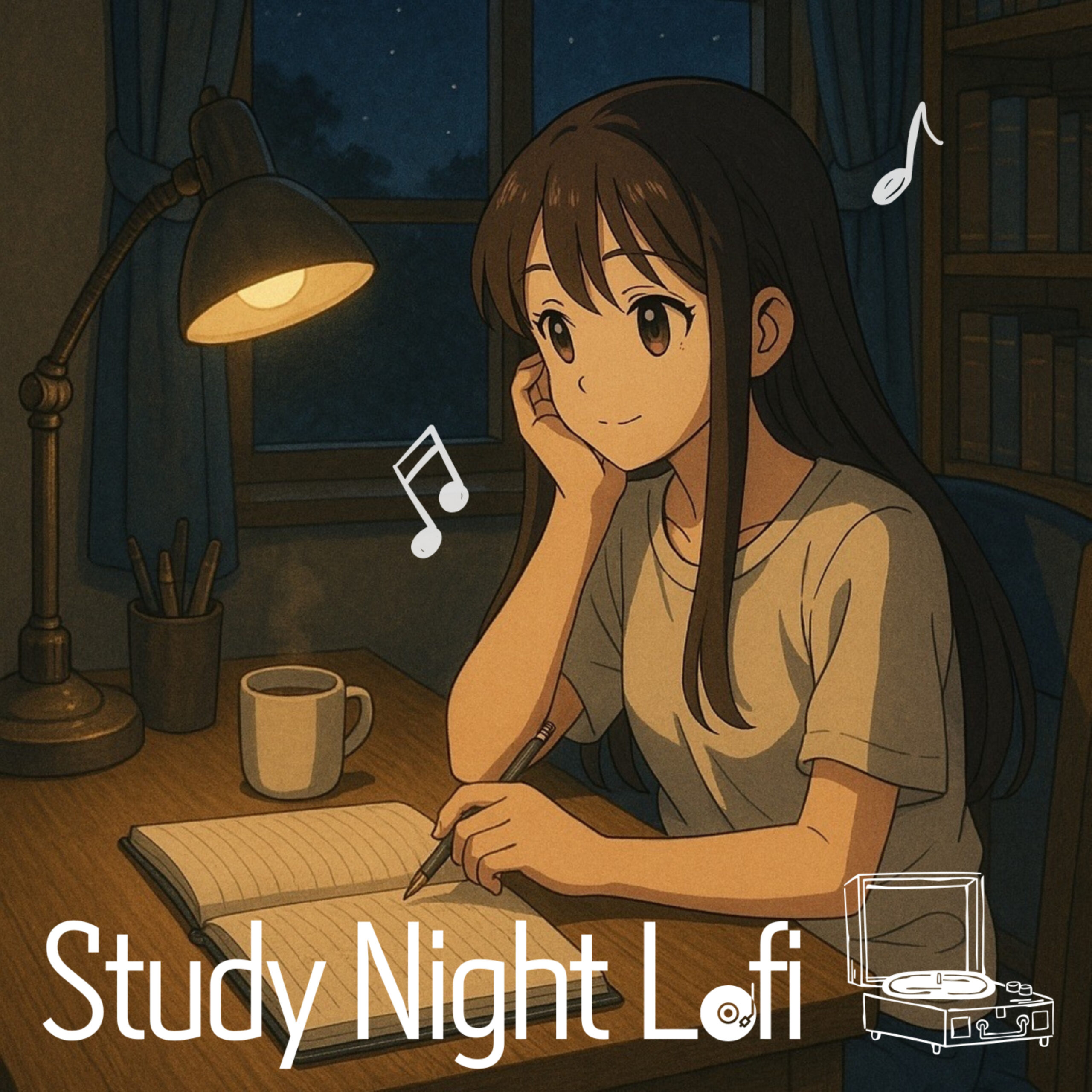 Study Night Lofi 勉強中になんとなく流していると集中力が高まるBGM
