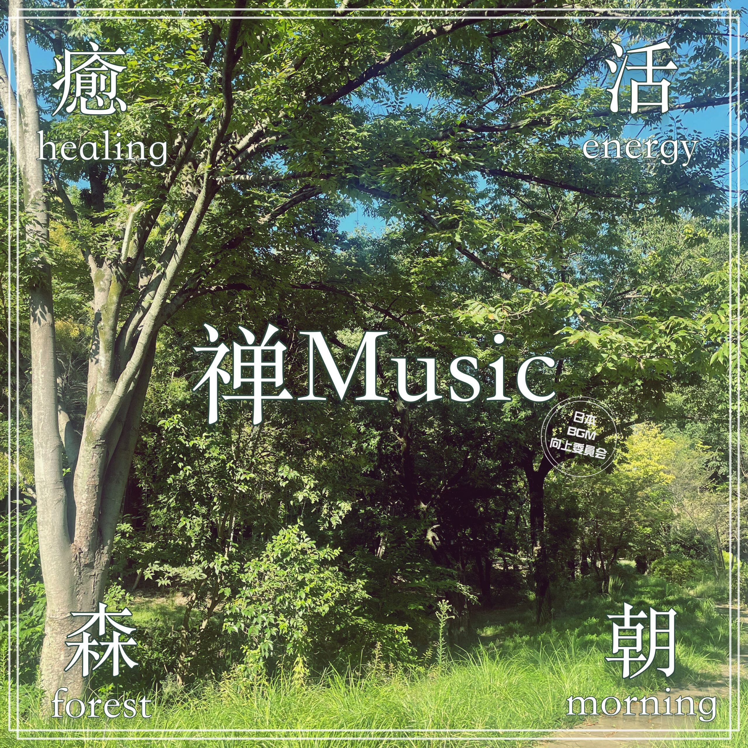 禅Music 癒 healing 活 energy 森 forest 朝 morning