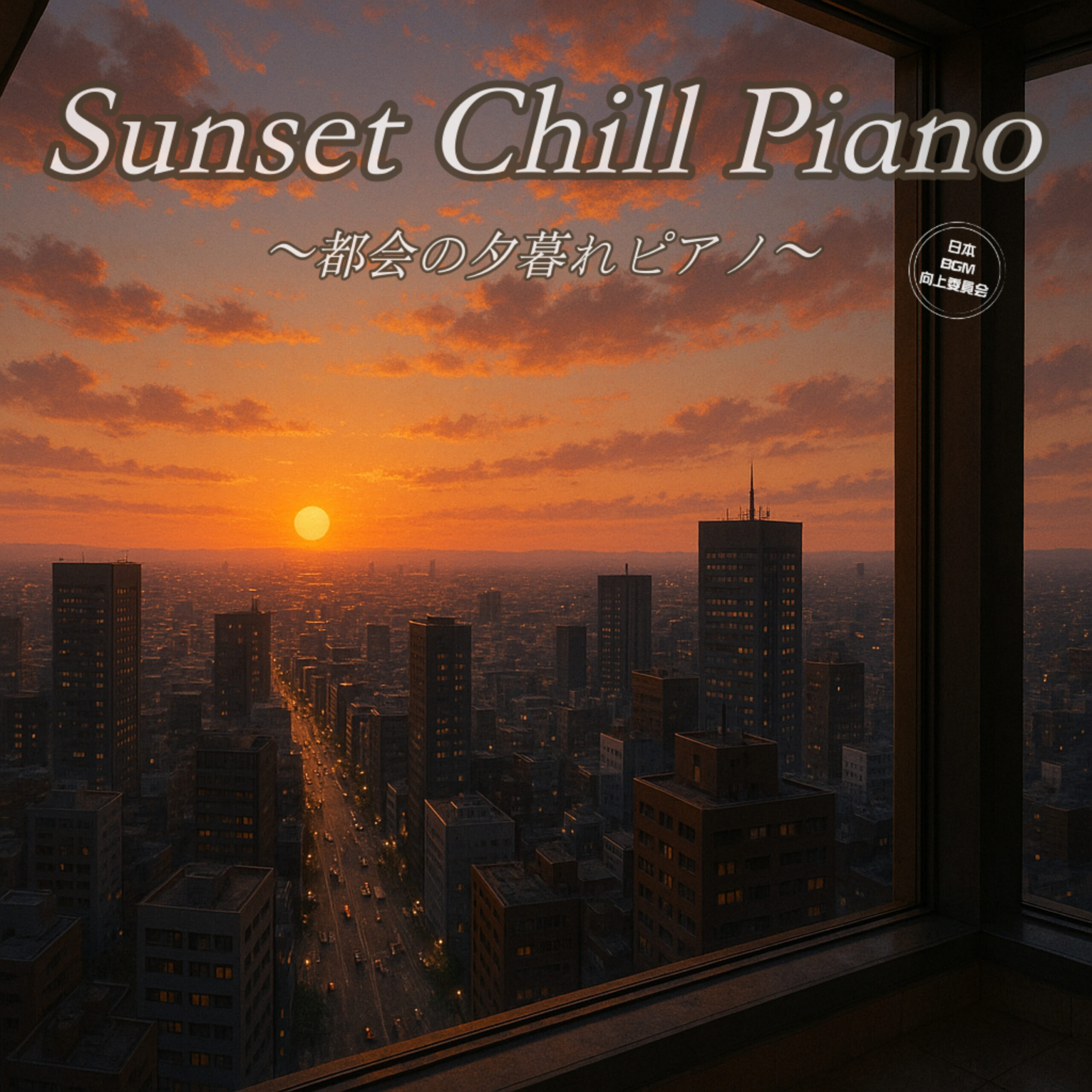 Sunset Chill Piano ～都会の夕暮れピアノ～