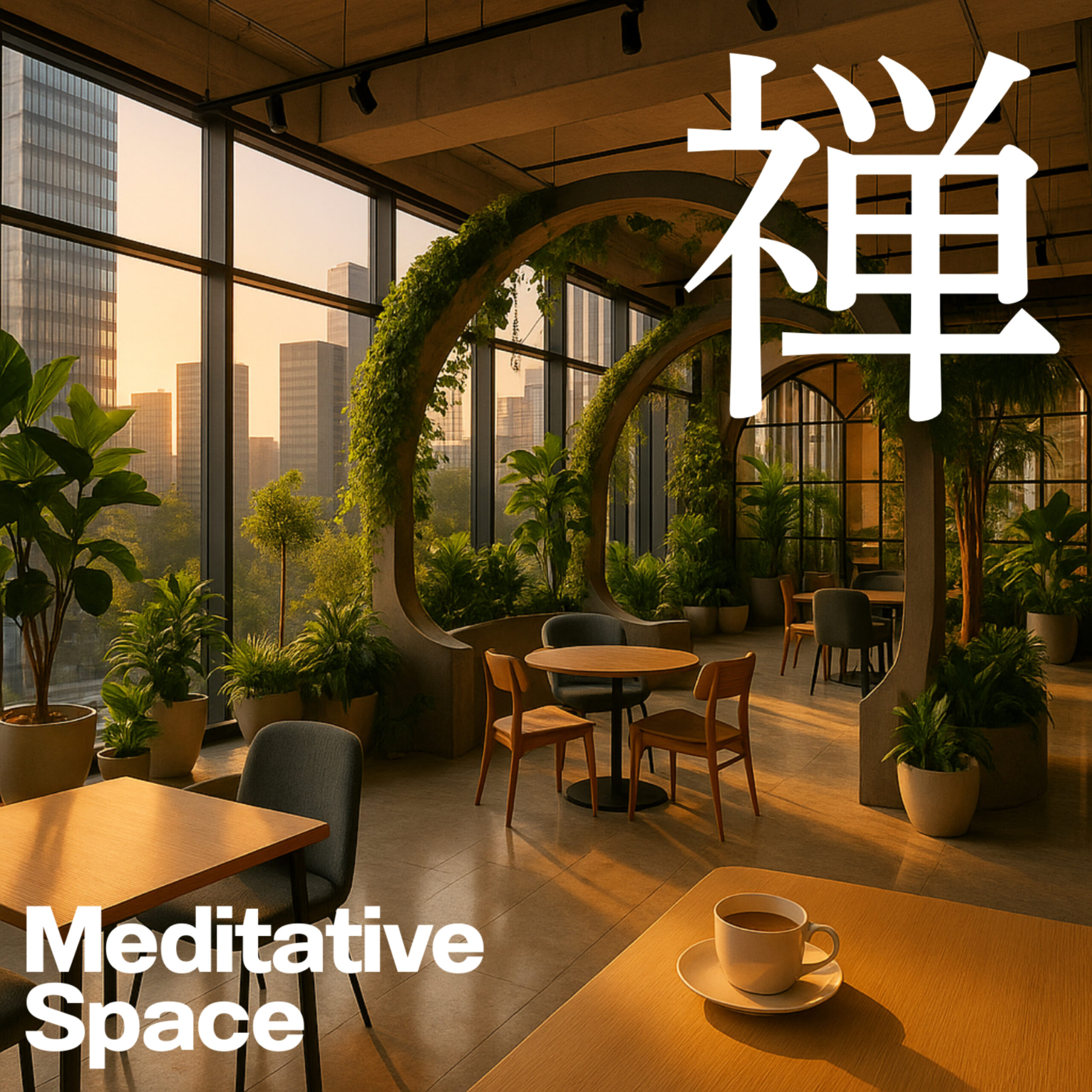 Meditative Space -For Work, Lounge, Study-