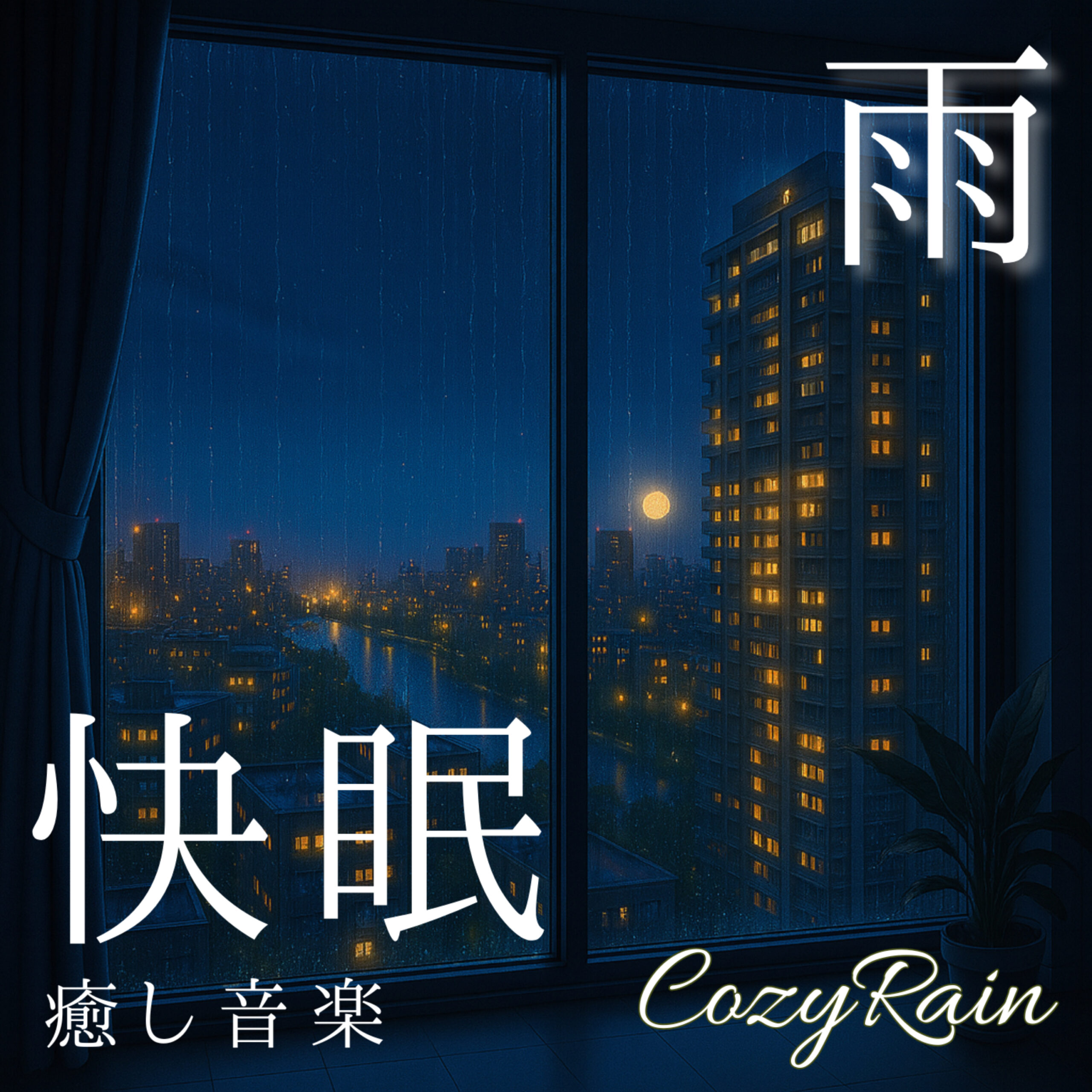 快眠癒し音楽 ピアノとやさしい雨のASMR Cozy Rain