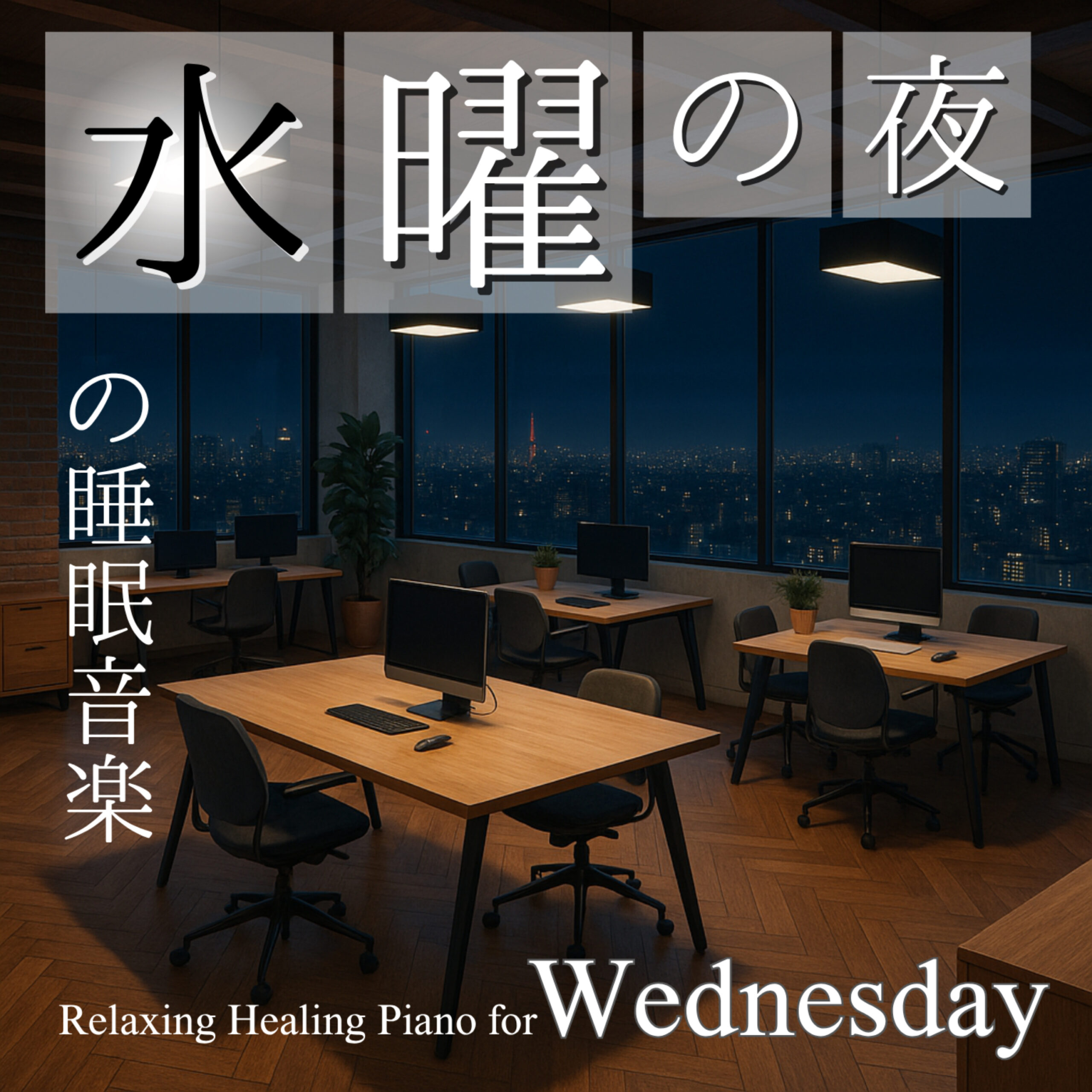 水曜の夜の睡眠音楽 Relaxing Healing Piano for Wednesday