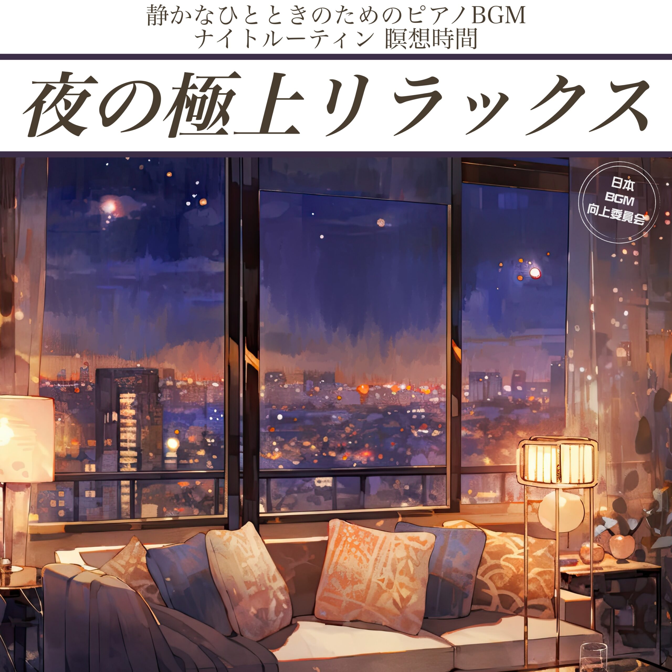 夜の極上リラックス 静かなひとときのためのピアノBGM ナイトルーティン 瞑想時間