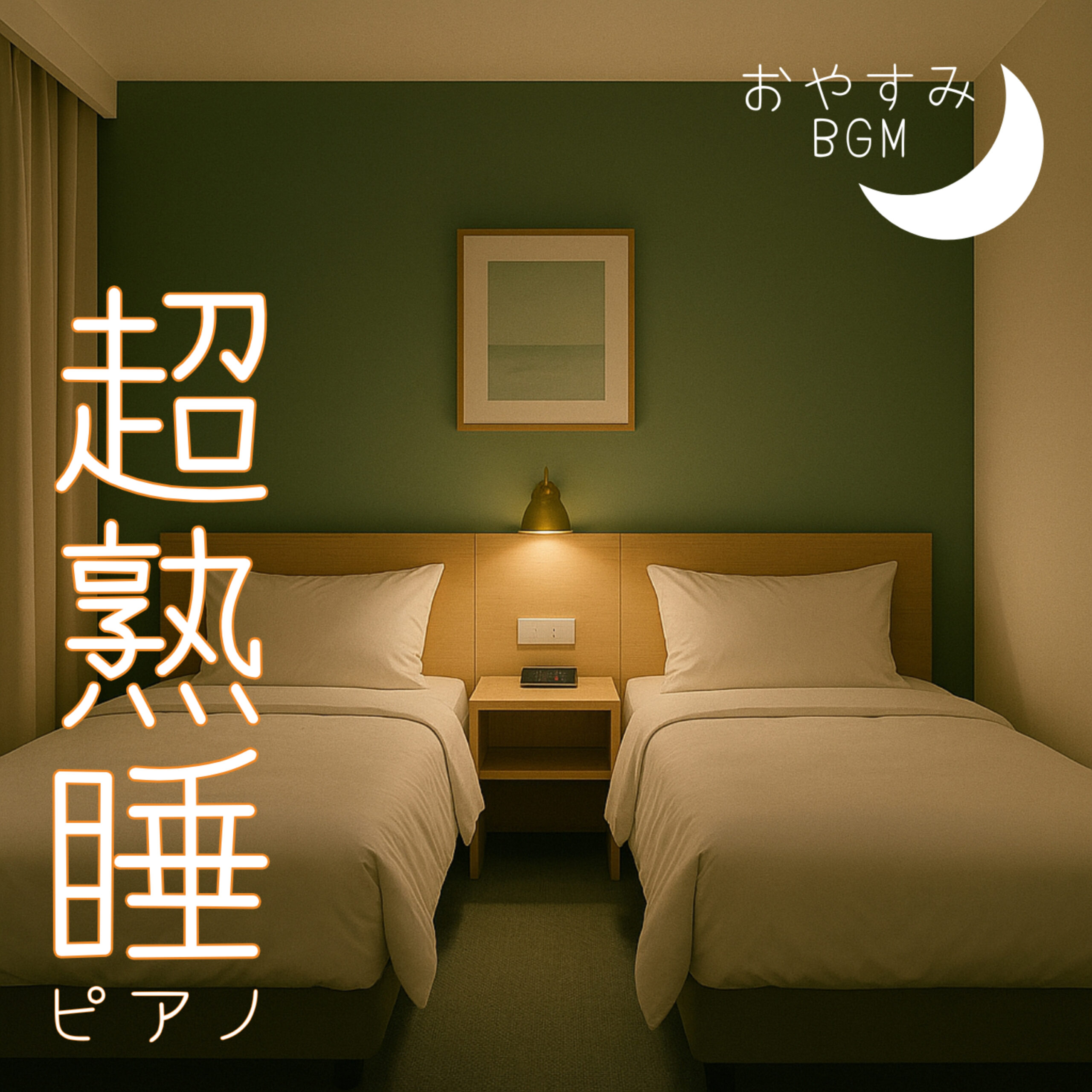 超熟睡ピアノ おやすみBGM 夜のベッドタイムに聴く音楽