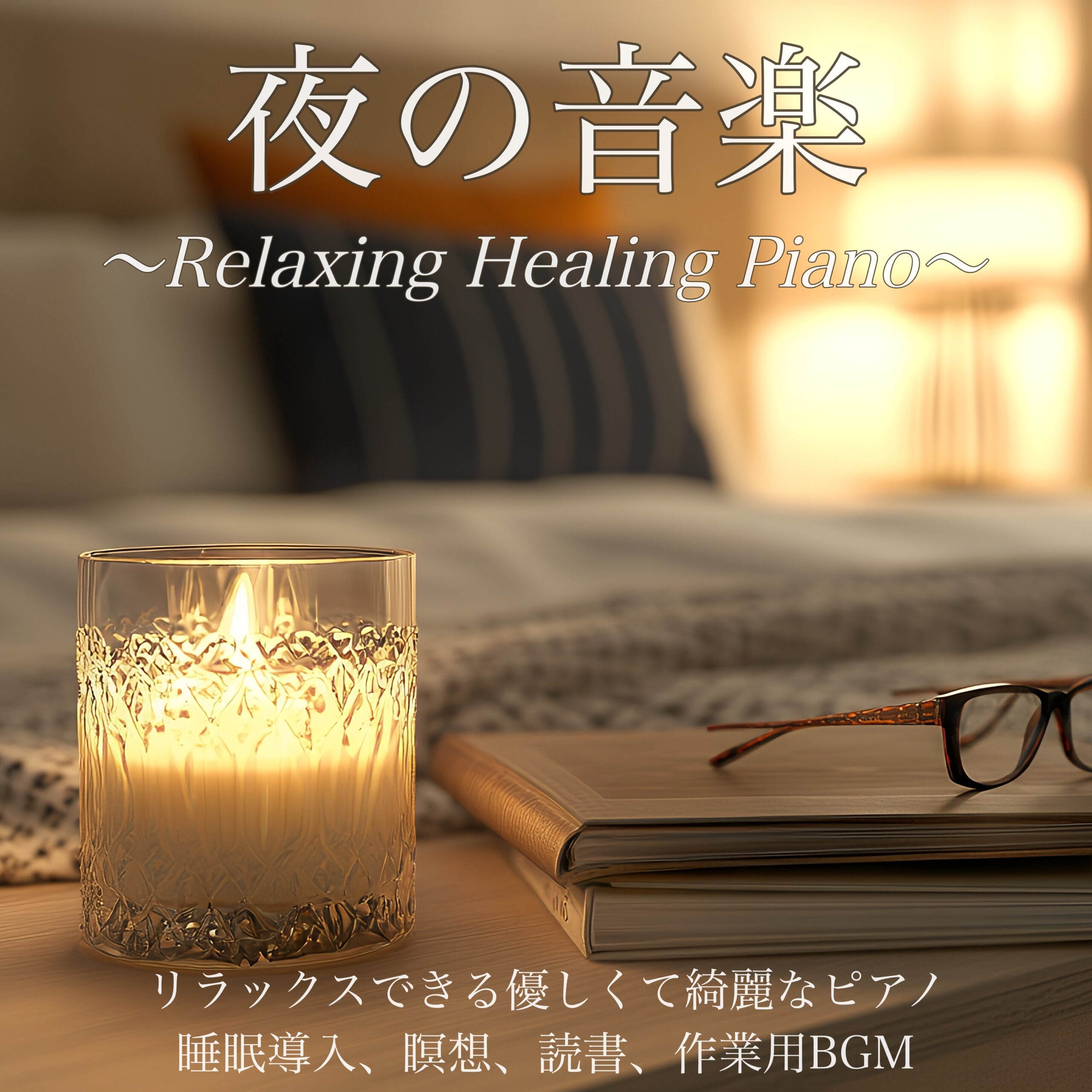 夜の音楽 ～Relaxing Healing Piano～ リラックスできる優しくて綺麗なピアノ 睡眠導入、瞑想、読書、作業用BGM