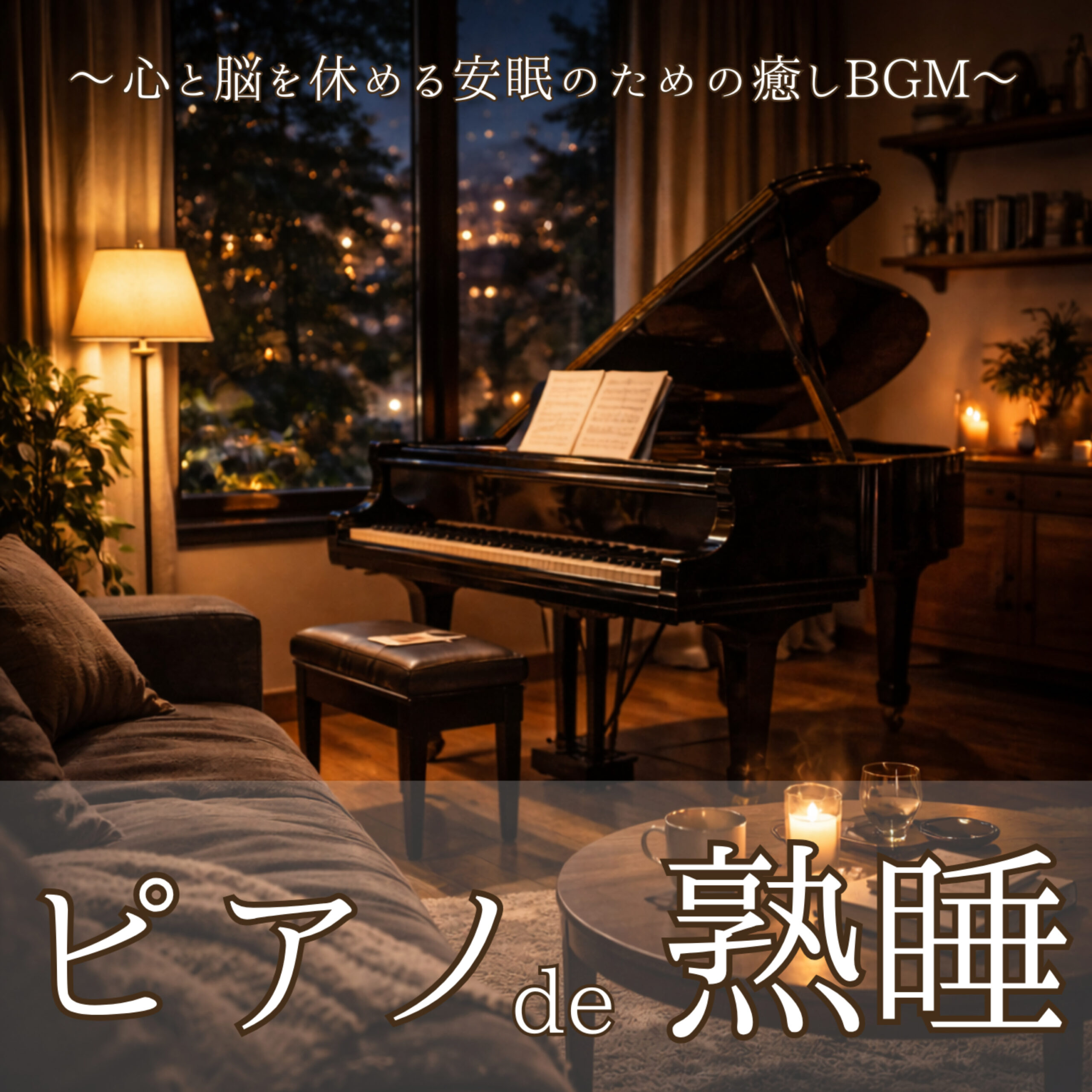 ピアノde 熟睡 心と脳を休める安眠のための癒しBGM