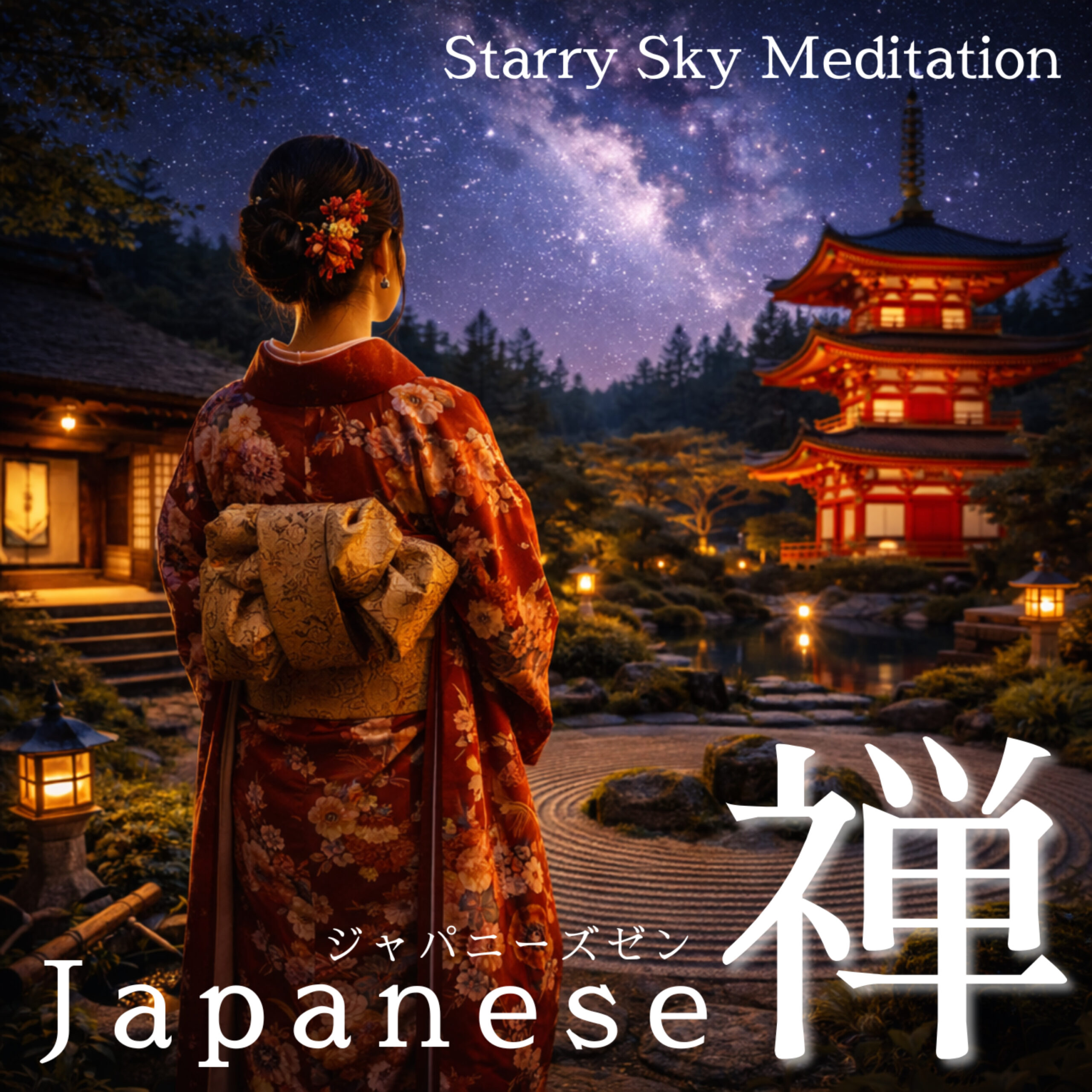 Japanese禅 Starry Sky Meditation ジャパニーズゼン