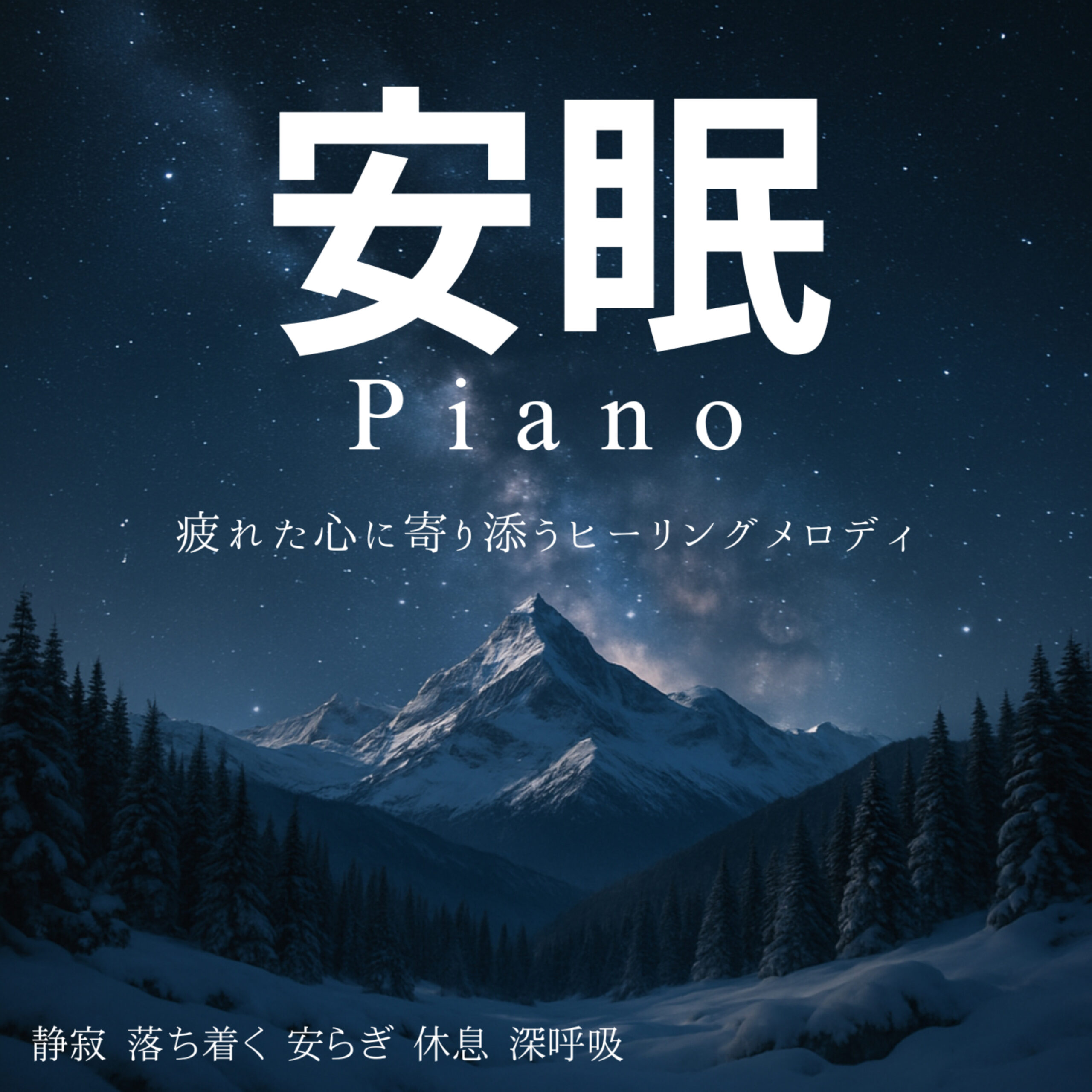 安眠Piano 疲れた心に寄り添うヒーリングメロディ 静寂 落ち着く 安らぎ 休息 深呼吸