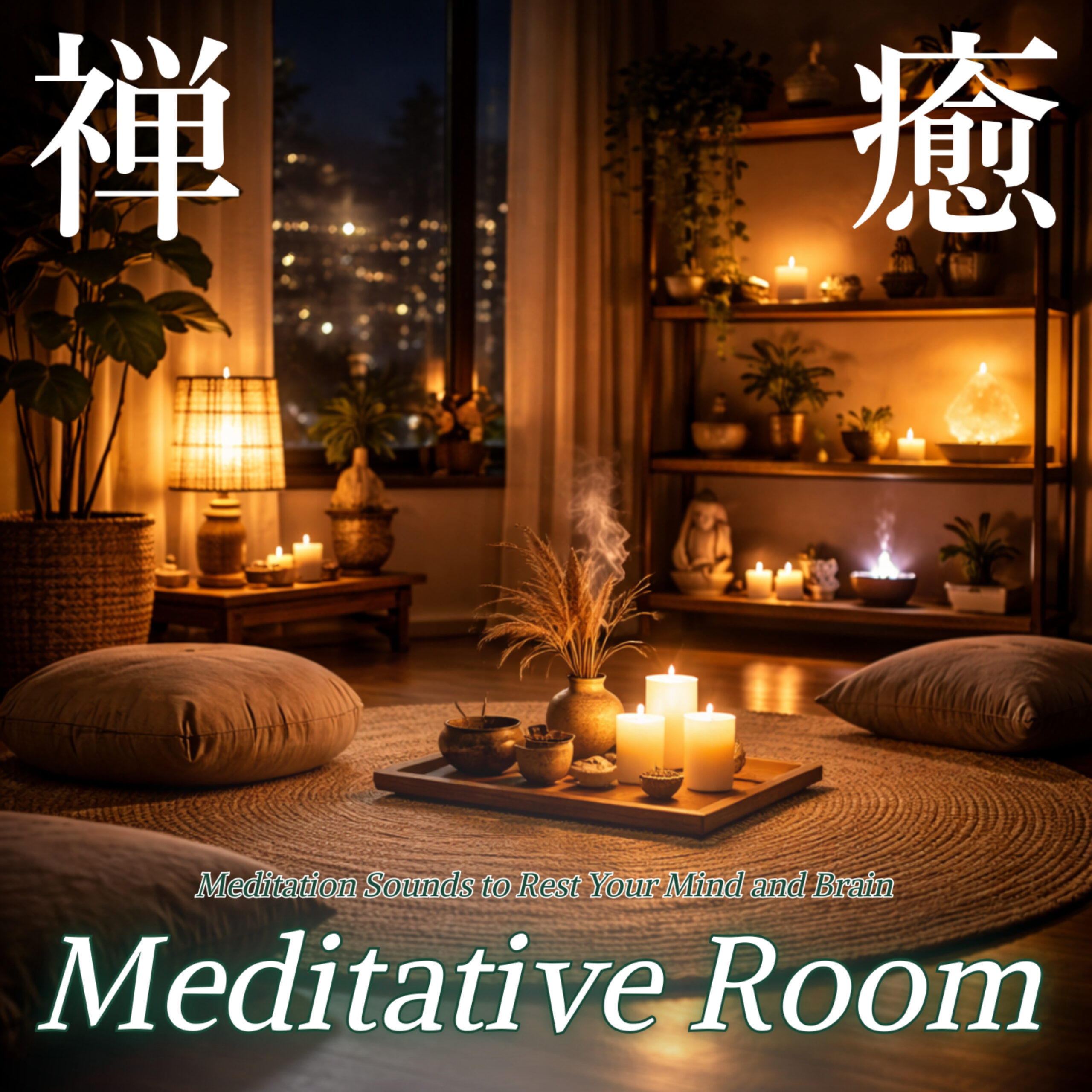 Meditative Room 禅 癒 Meditation Sounds to Rest Your Mind and Brain