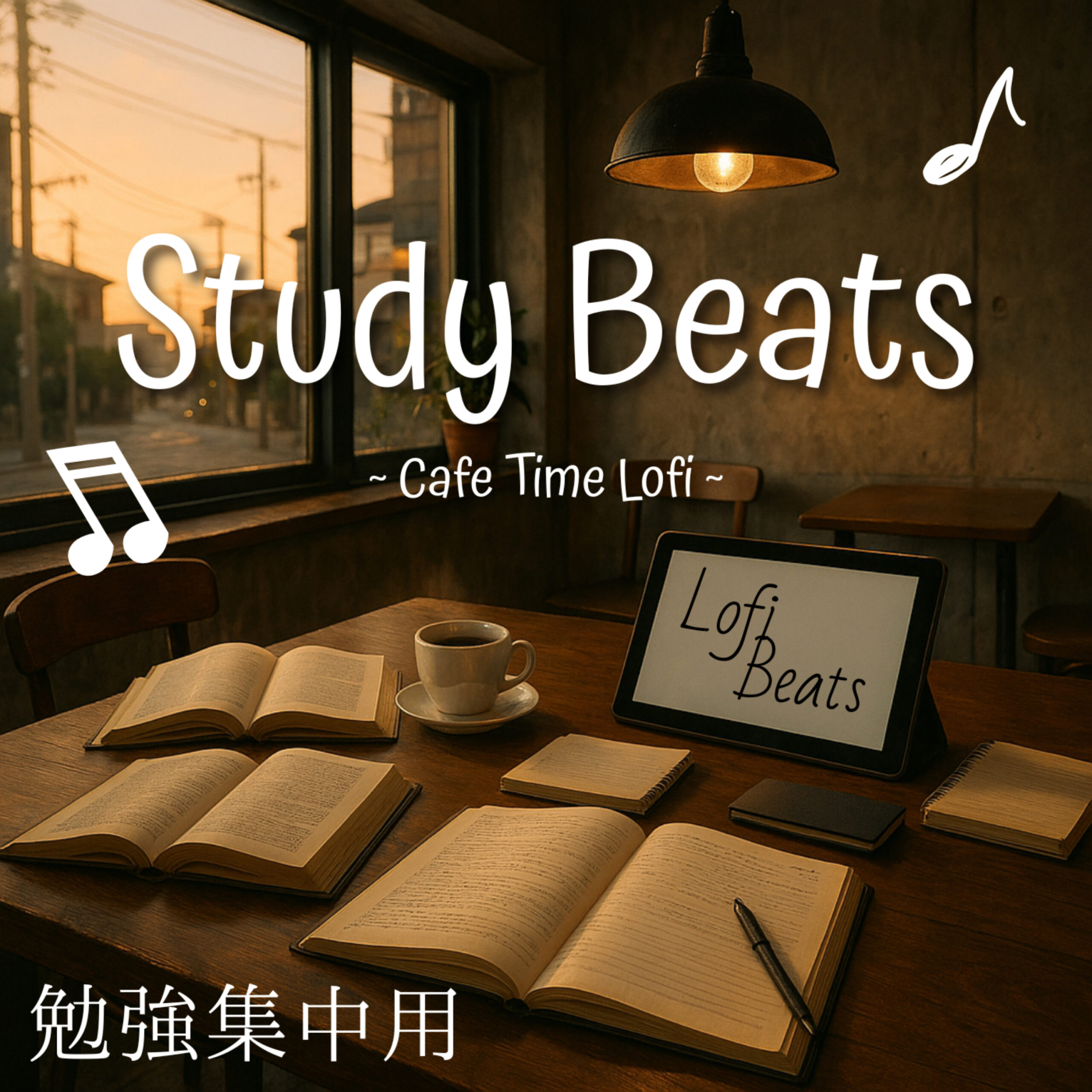 Study Beats ~Cafe Time Lofi~ 勉強集中用 作業用 仕事用