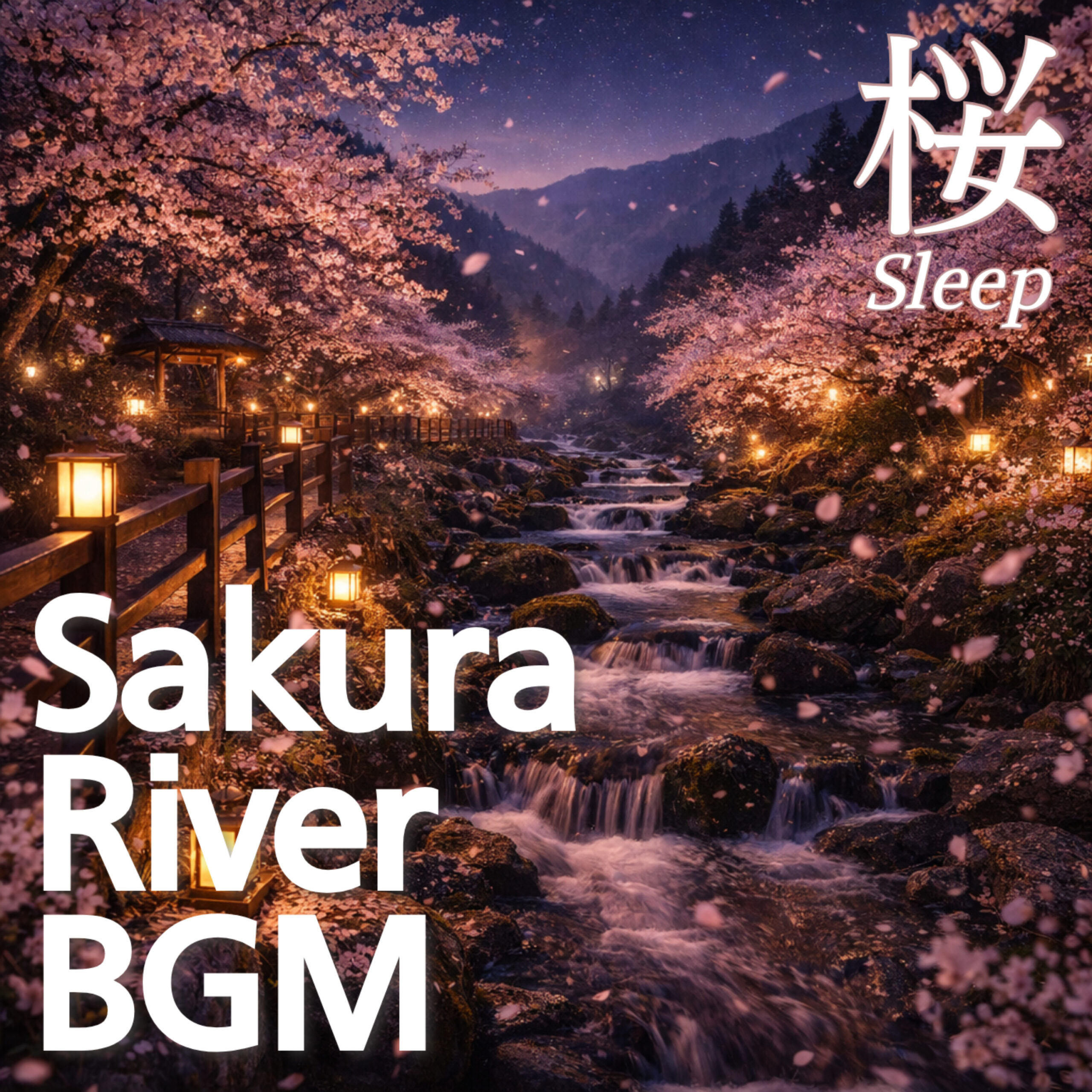 Sakura River BGM 桜Sleep 睡眠 熟睡 安眠