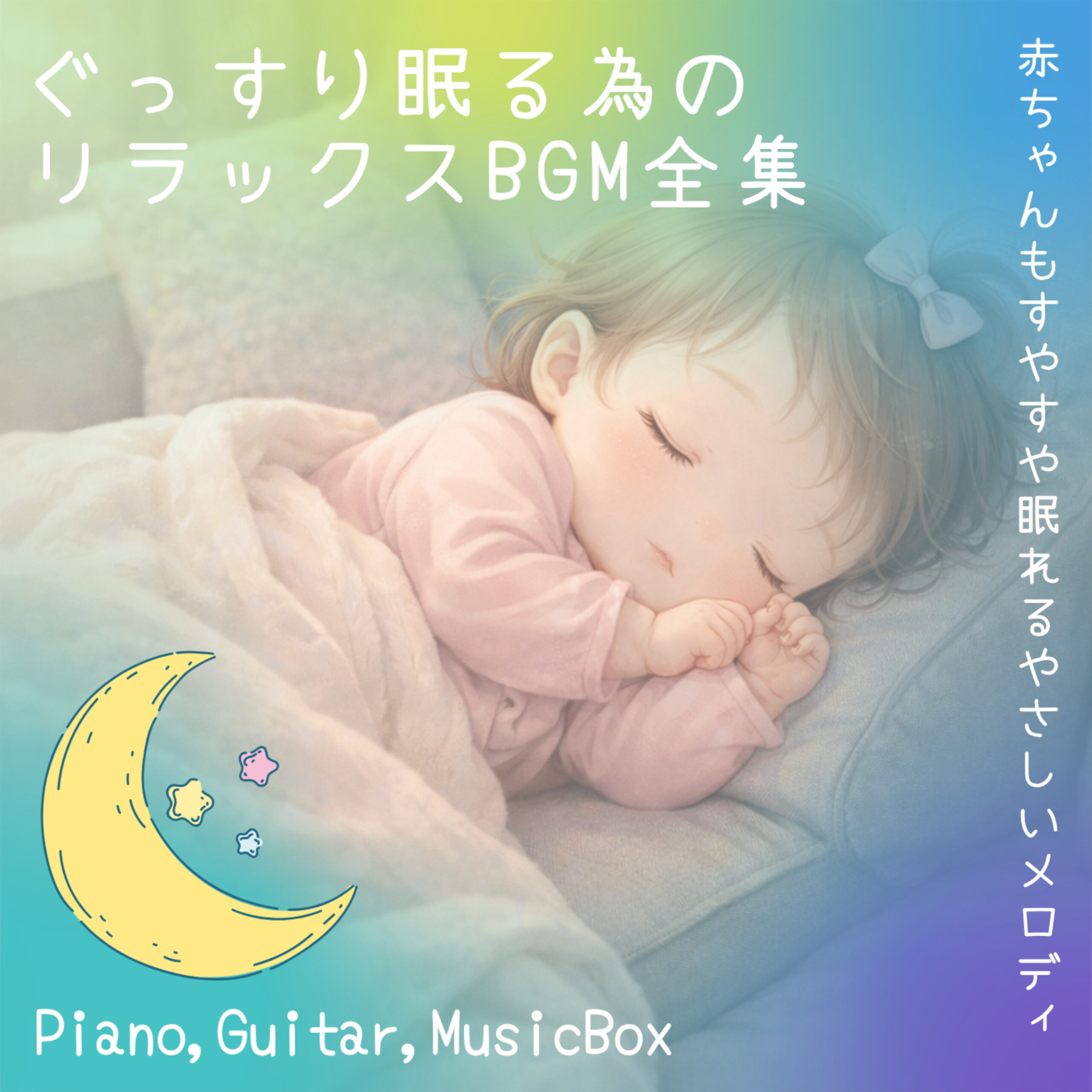 ぐっすり眠る為のリラックスBGM全集 Piano, Guitar, MusicBox 赤ちゃんもすやすや眠れるやさしいメロディ