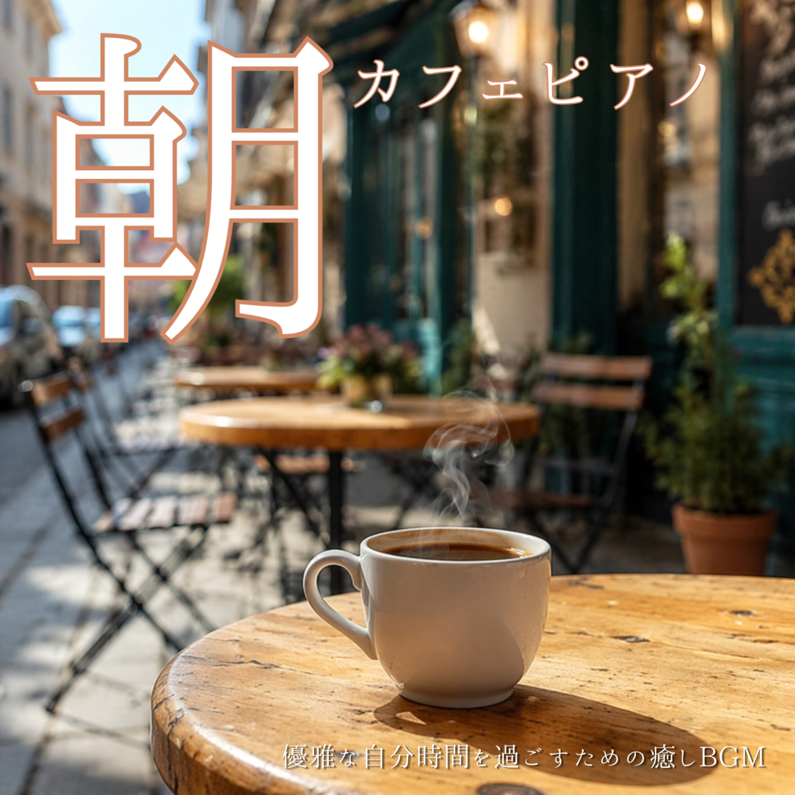 朝カフェピアノ 優雅な自分時間を過ごすための癒しBGM