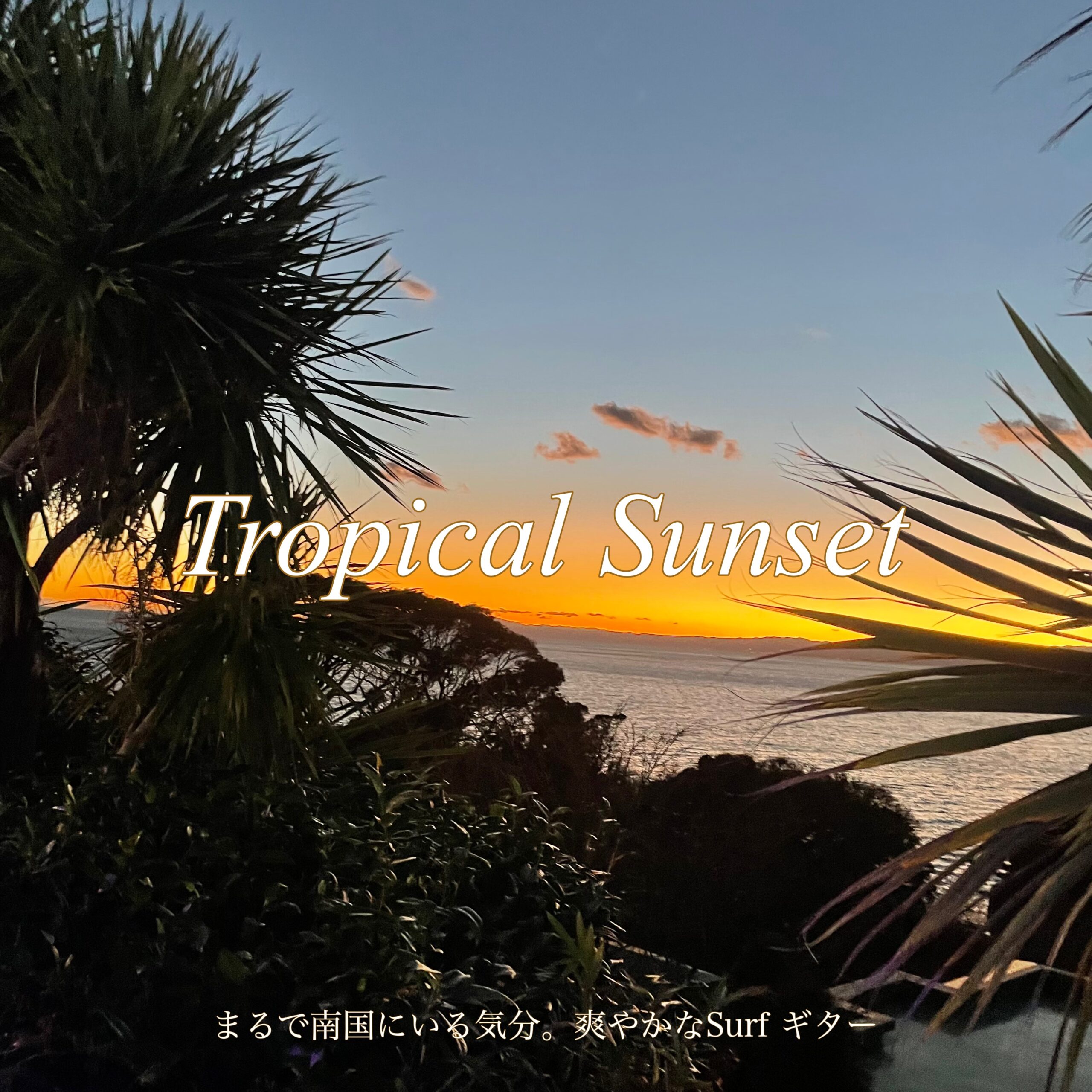 Tropical Sunset まるで南国にいる気分。爽やかなSurfギター