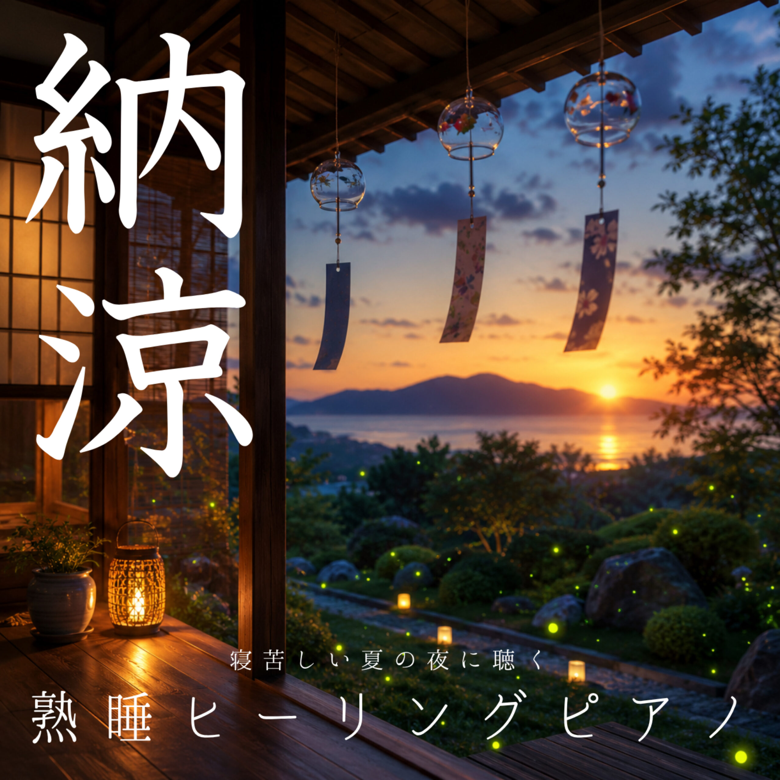 熟睡ヒーリングピアノ 寝苦しい夏の夜に聴く 納涼