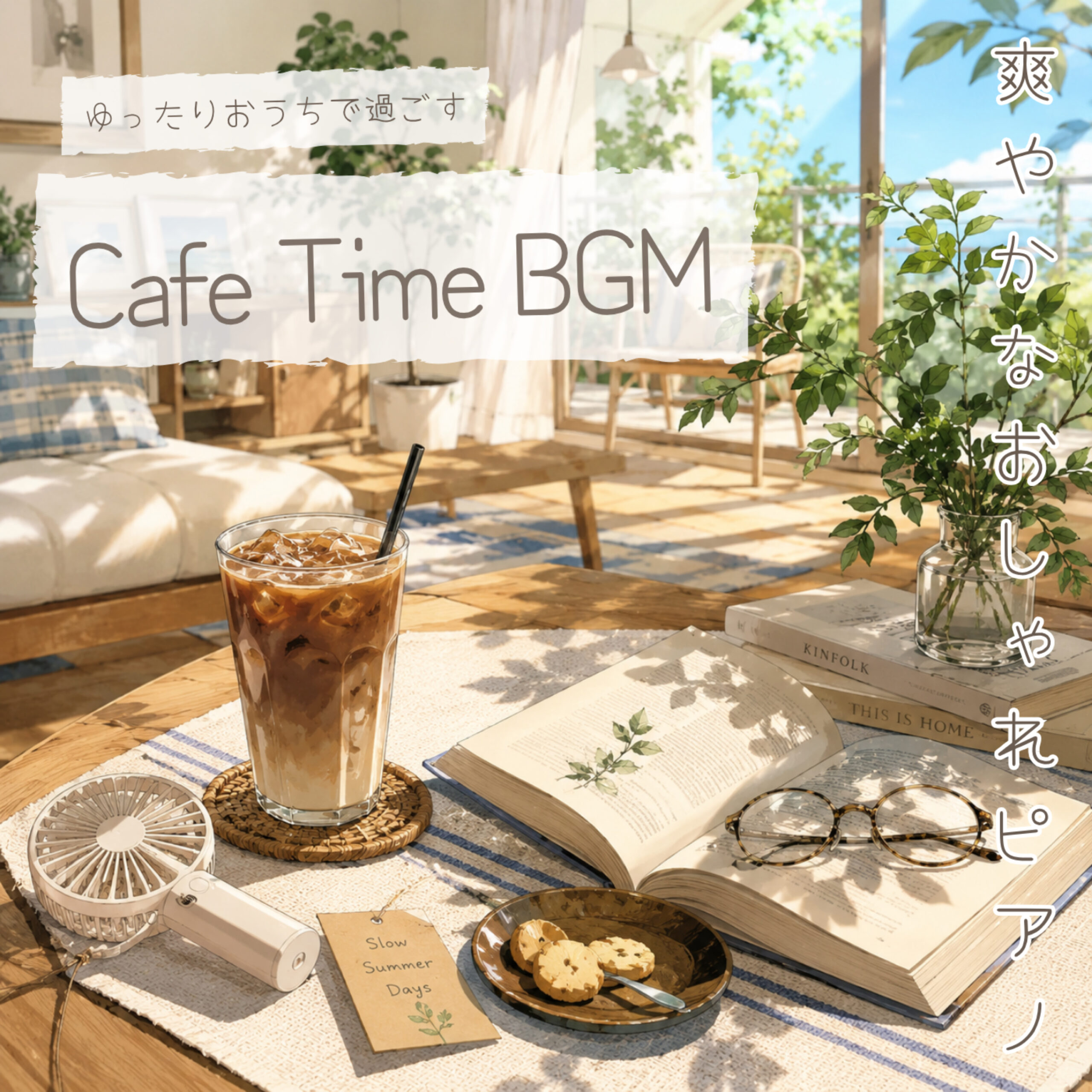 ゆったりおうちで過ごすCafe Time BGM 爽やかなおしゃれピアノ