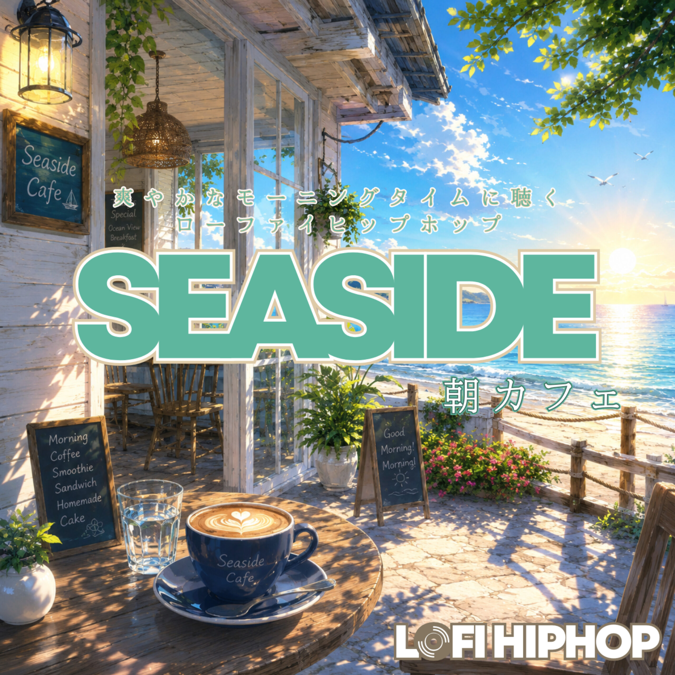 SEASIDE朝カフェ 爽やかなモーニングタイムに聴くローファイヒップホップ