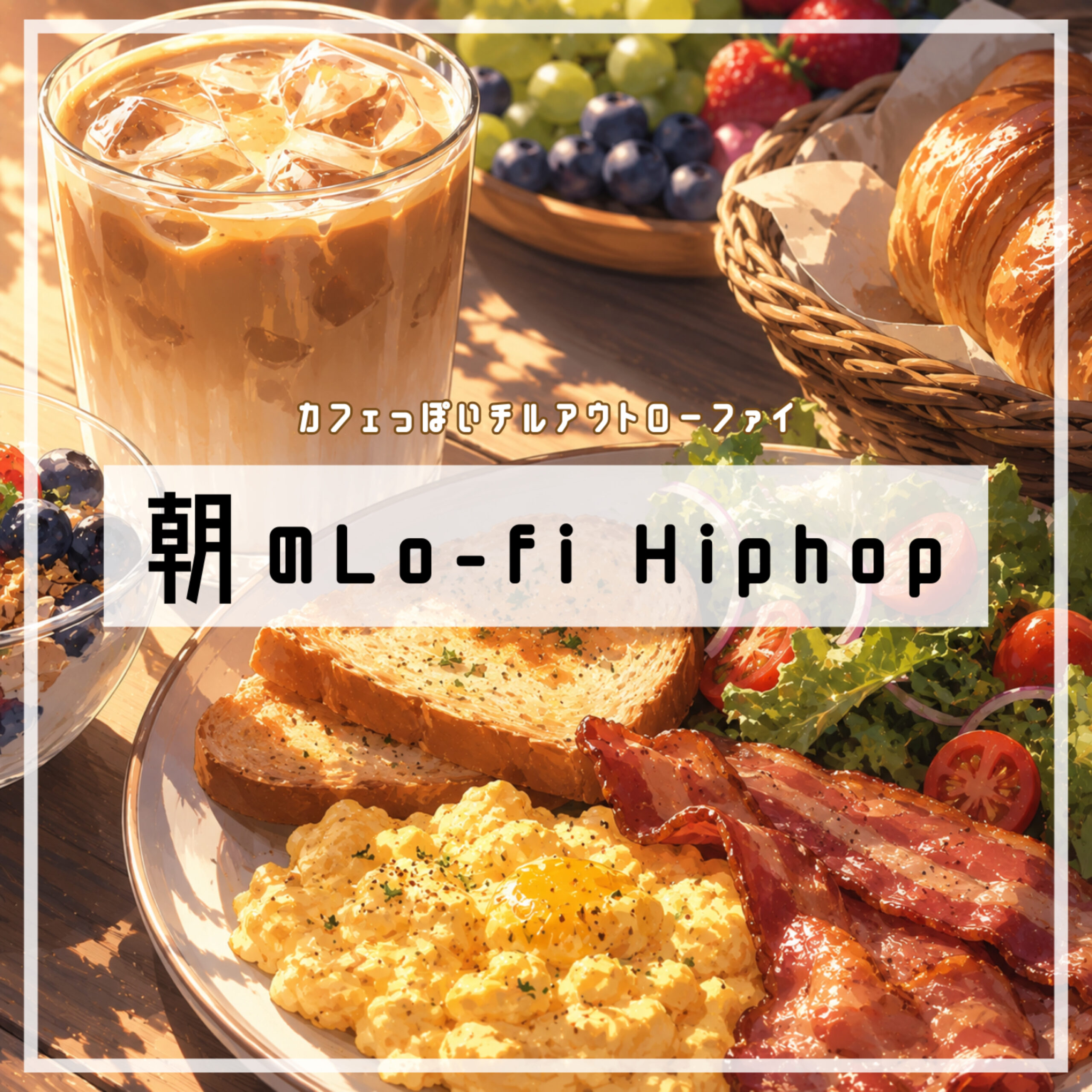 朝のLo-fi Hiohop カフェっぽいチルアウトローファイ