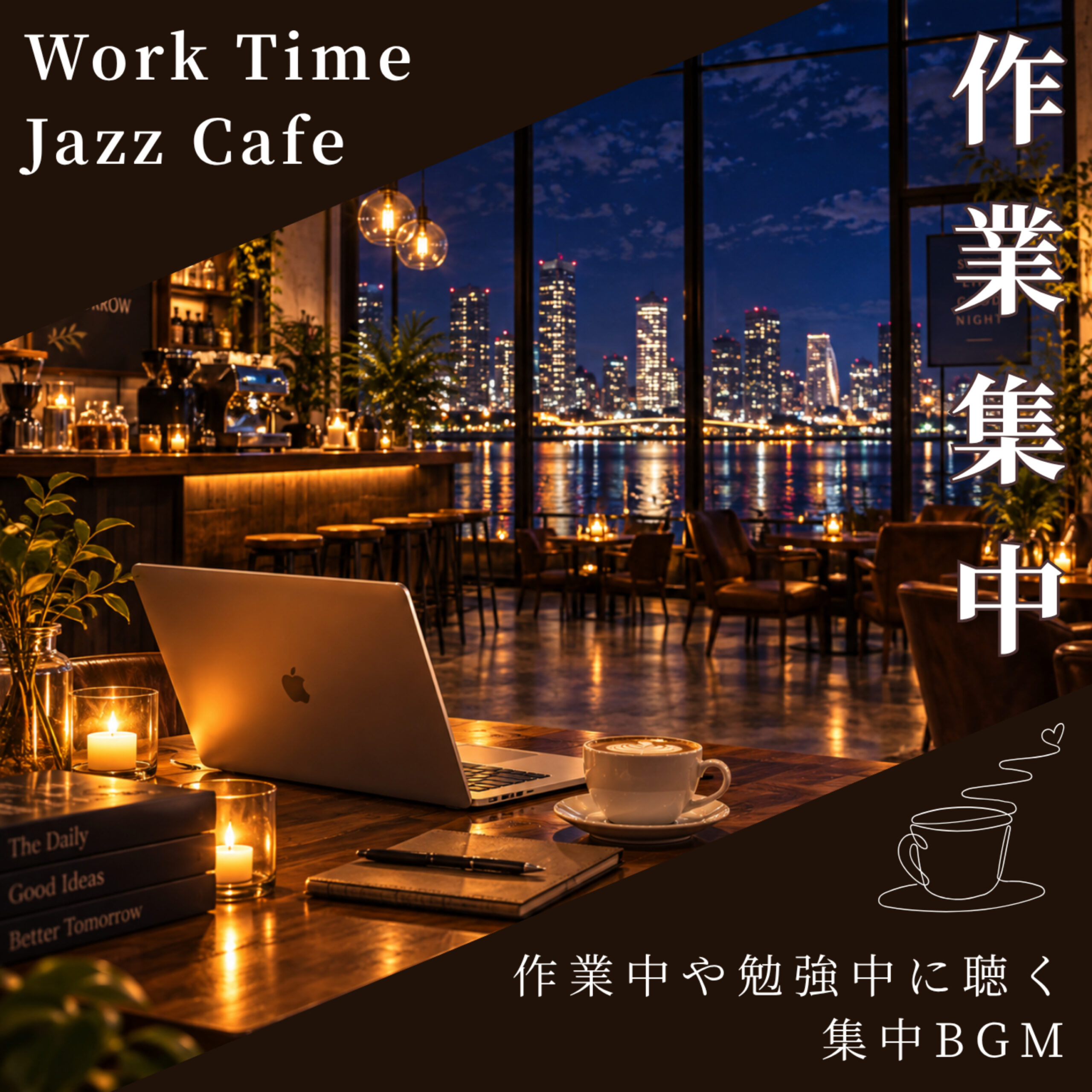 Work Time Jazz Cafe 作業中や勉強中に聴く集中BGM 作業集中