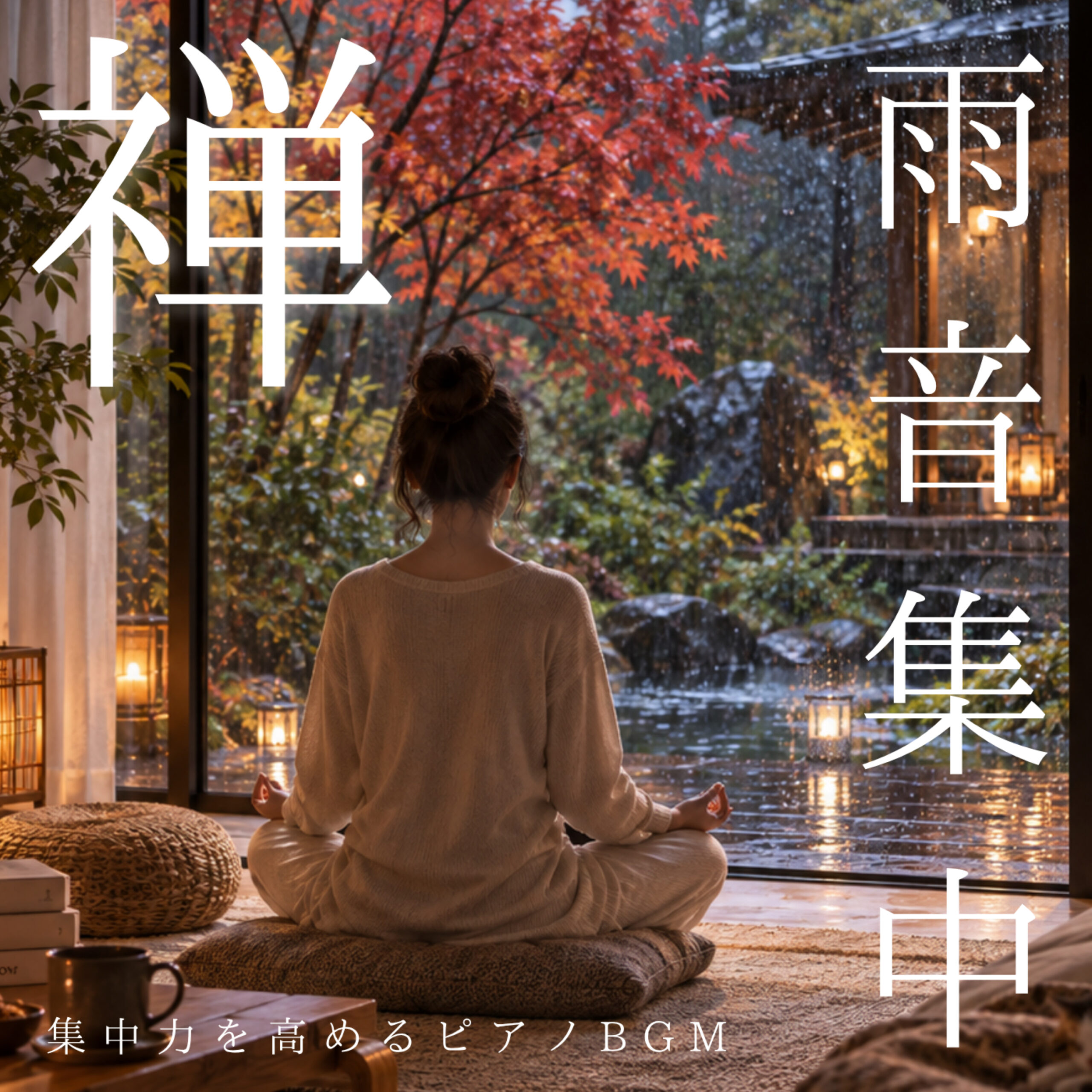 雨音集中 集中力を高めるピアノBGM 禅